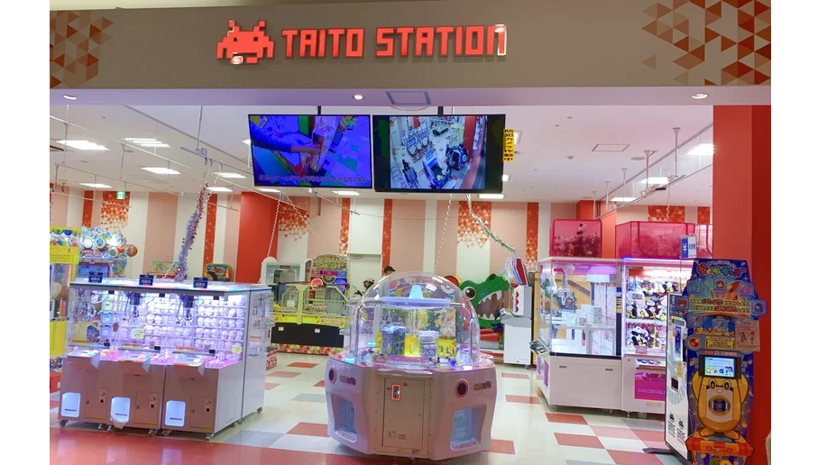 タイトーステーション セブンパークアリオ柏店の外観写真（クレーンゲーム店舗）