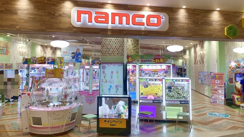 namcoテラスモール松戸店の外観写真（クレーンゲーム店舗）