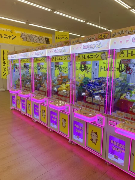 トレルニャン茂原店のクレーンゲーム台の写真（クレーンゲーム店舗）