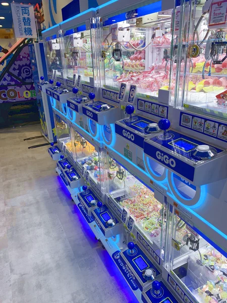 GiGOイオンモール津田沼Southのクレーンゲーム台の写真（クレーンゲーム店舗）