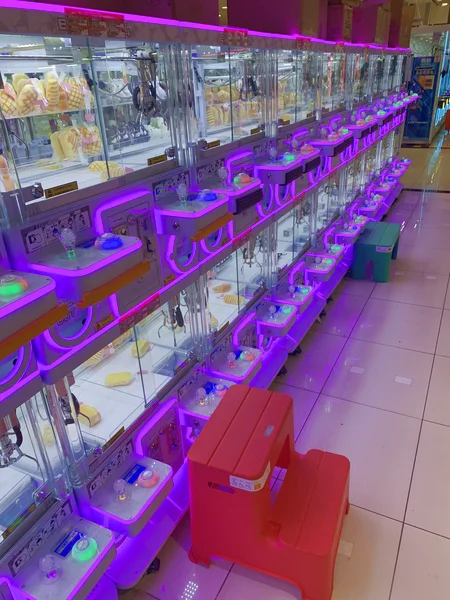 トレジャーランド東金店のクレーンゲーム台の写真（クレーンゲーム店舗）