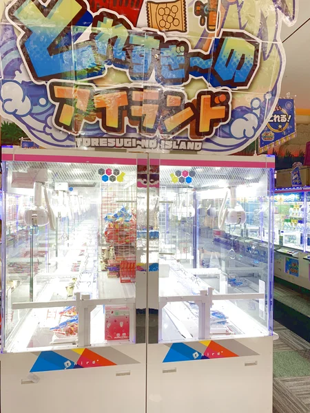 ラウンドワン市原店のとれすぎーのアイランドのクレーンゲーム台の写真