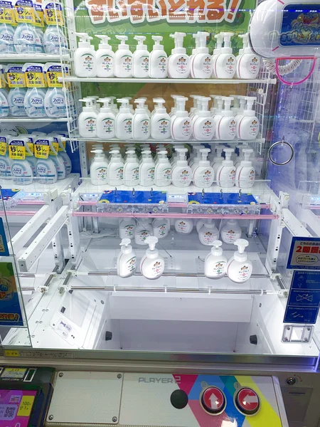 ラウンドワン市川鬼高店のとれすぎーのアイランドのクレーンゲーム台の写真