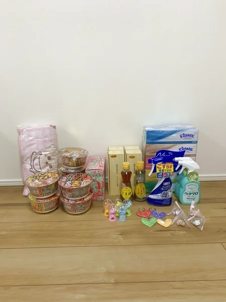 GiGOクレーンゲームオアシス フェスティバルウォーク蘇我の獲得景品画像