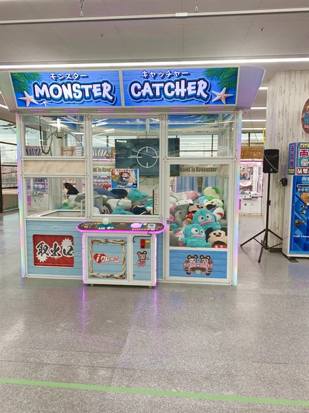iクレーン龍ケ崎店のクレーンゲーム台の写真（クレーンゲーム店舗）